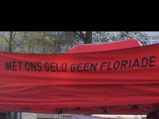 Met ons geld geen floriade