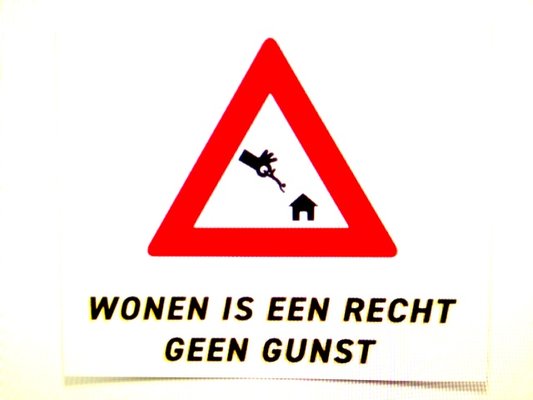 Wonen is een recht geen gunst