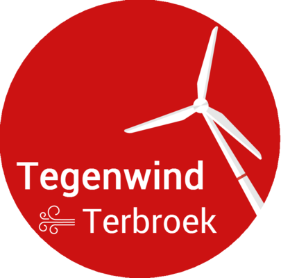 Tegenwind logo rond