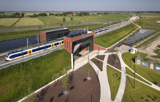 Station kampen zuid by cloudshots.nl . 2013.06.07 2649 pano