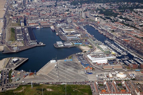 Scheveningen haven v.a. duindorp luchtfoto