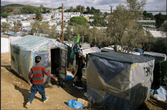 Afbeelding lesbos griekenland