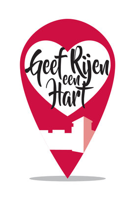 Logo geef rijen een  hart 1