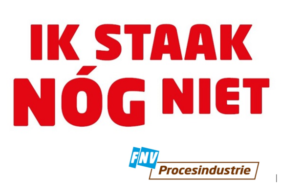 Ik staak nog niet  procesindustrie