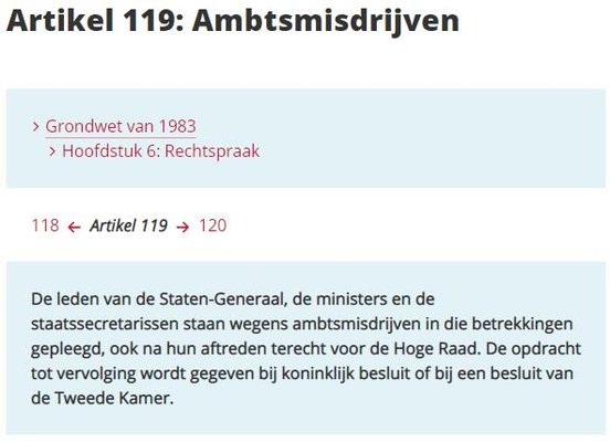 119 gw ambtsmisdrijven