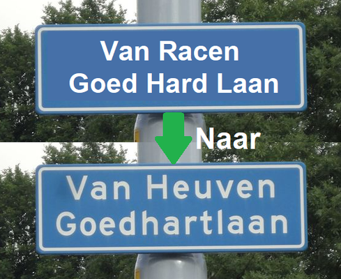 Van heuven goedhartlaan handtekeningen actie