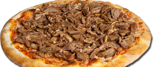 Shoarma pizza