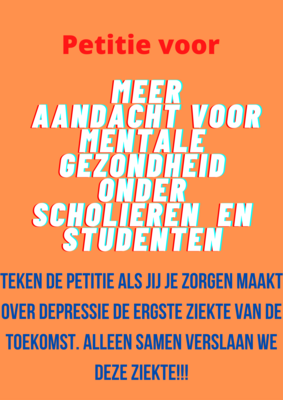 Petitie poster aan minister van ocw