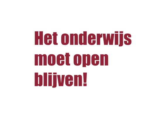 Onderwijs open