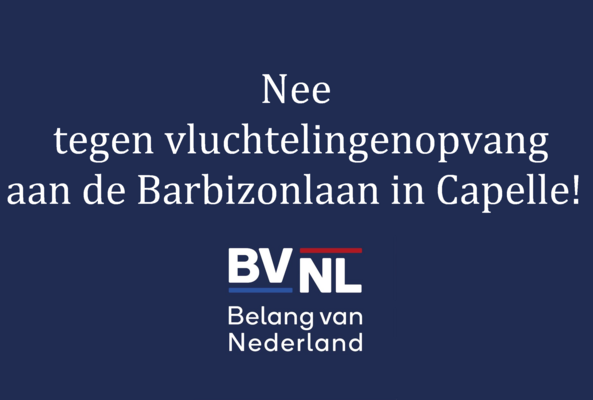 Nee tegen vluchtelingen capelle2