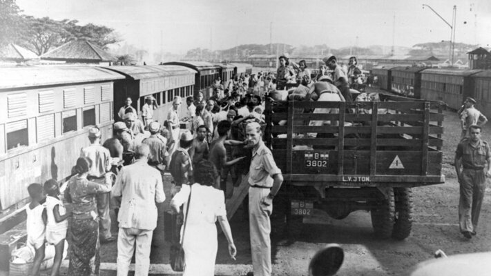 Jappenkamp evacuatie anp spaarnestad photo