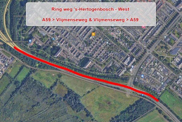 Petitie ring weg