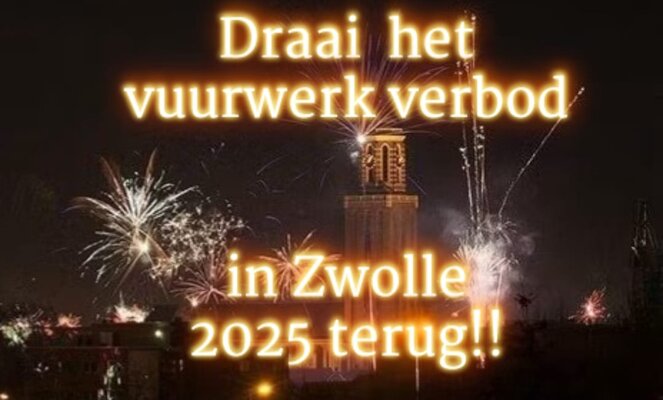 Vuurwerk zwolle