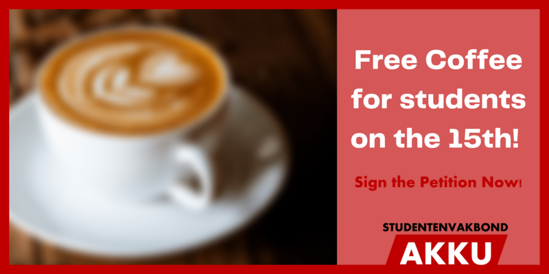 Free coffee for all fptr students!