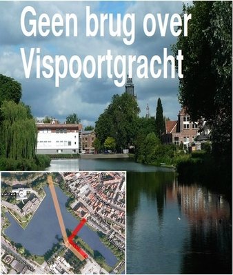 Vispoortgracht routing brug