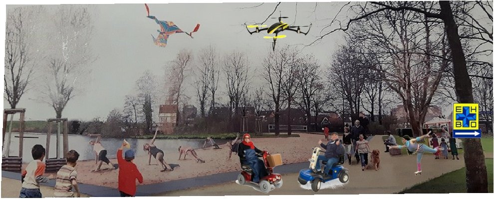 Lammetjeswiel met drone e.d.