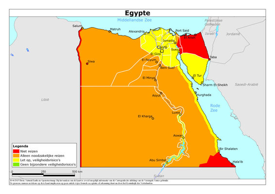 Dutch foreign affairs sinai map