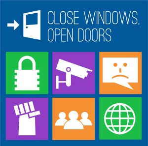 Windows infographic share