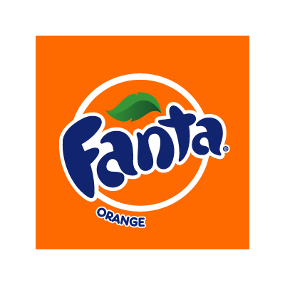 Fanta orange vector logo 400x400